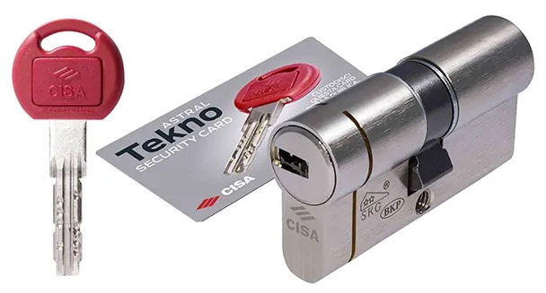 CISA Astral TEKNO Pro OM3T1 Κύλινδρος ασφαλείας