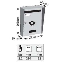 viometal 2001 dimensions