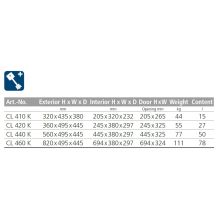 burg wachter combiline cl410k fireproof safe (5)