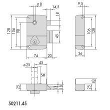 cisa 50211-45 rim lock dimensions (5)