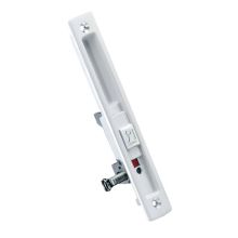 domus 7620L lock aluminium door white