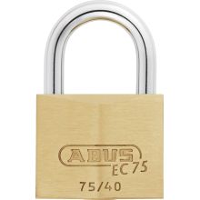 abus 7540 brass security padlock