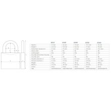 abus brass padlock 65 dimensions