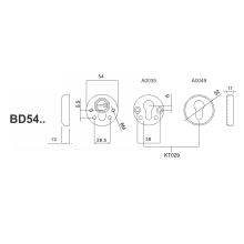 disec defender bd54d1 dimensions