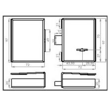 gevy lock glass door 118-056 dimensions