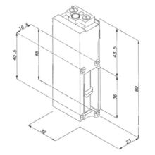 opera 37812 electric strike dimensions