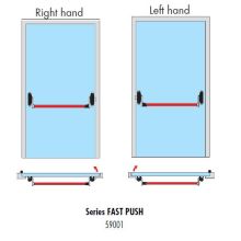 cisa 59001-10  installation example single door