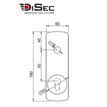 disec ki019p dimensions