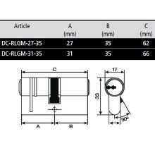 mauer red line gm dimensions