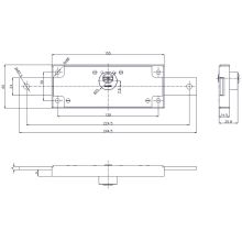 mauer 915-109 roller shutter lock dimensions