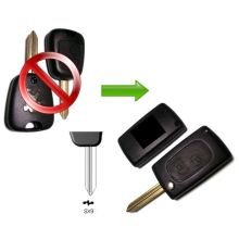 peugeot flip car key peu-026