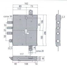 FIAM 668G-89 DIMENSIONS