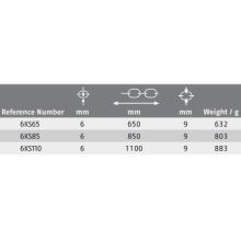 abus chain 6ks dimensions