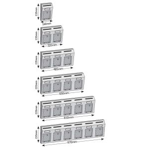 viometal rome 202 letterbox dimensions