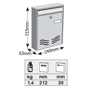 viometal 207 dimensions