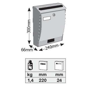 viometal 308 dimensions