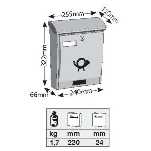 viometal 309 dimensions