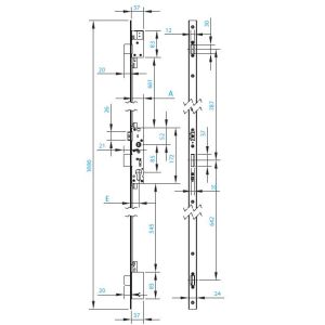 yale lock mp3-35 dimensions