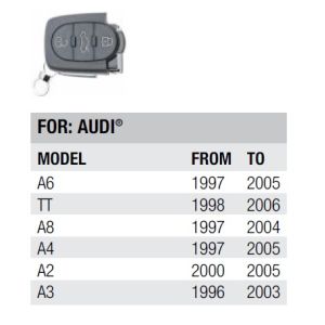 AUD-004 audi car key (2)