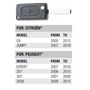 cit-006 flip car key shell (2)