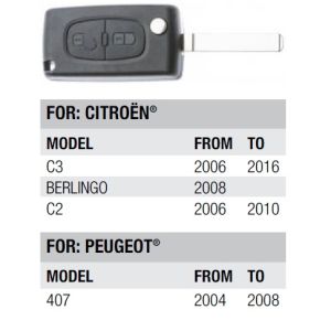 cit-028 flip car key shell (1)