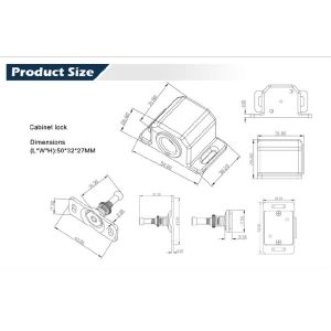 ACC-062 Electric cabinet lock (5)