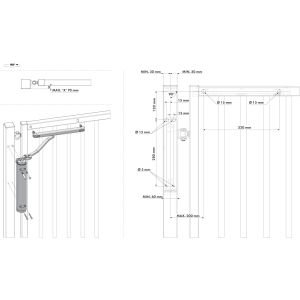 Locinox VERTICLOSE-2 gate closer (new5)