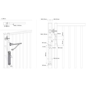 Locinox VERTICLOSE-2 gate closer (new6)