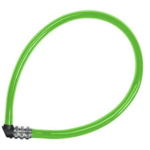 abus 1100 cable lock combi green