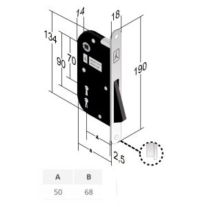 bonaiti b-one mod900 magnetic lock dimensions (1)