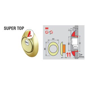 disec supertop deco plate type