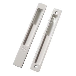 domus 7615L lock aluminium door white