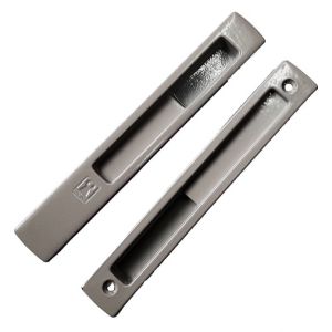 domus kliklok 7615Z lock aluminium door silver