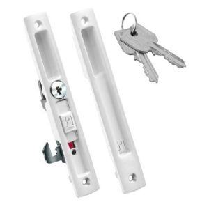 domus kliklok 7710L lock aluminium door white