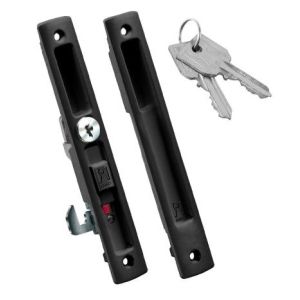 domus kliklok 7710M lock aluminium door black