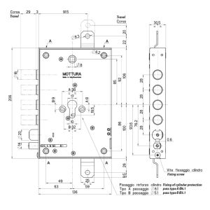 mottura 8537ele electric door lock(3)