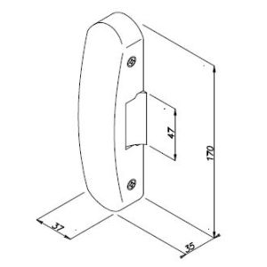 opera 36612 36812 electric strike panic bar (2)