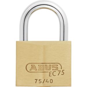 abus 7540 brass security padlock