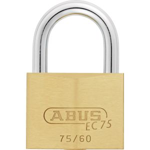 abus 7560 brass security padlock