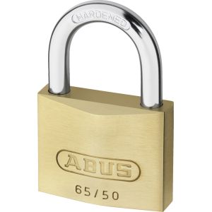abus brass padlock 6550