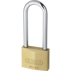 abus brass padlock 6550HB80