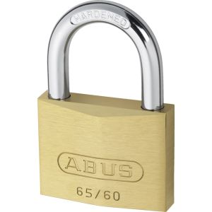 abus brass padlock 6560
