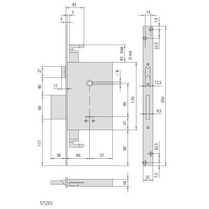cisa 57255 mortice lock double bit key (2)