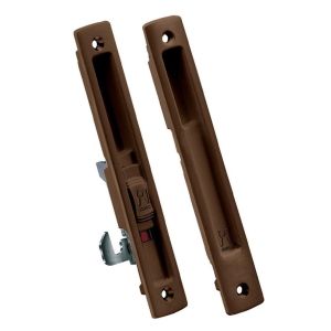 domus kliklok 7610X lock aluminium door brown
