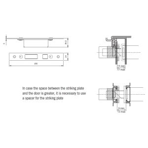 iseo striking plate hook 033169 (2)