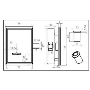 gevy lock glass door 118-055 dimensions