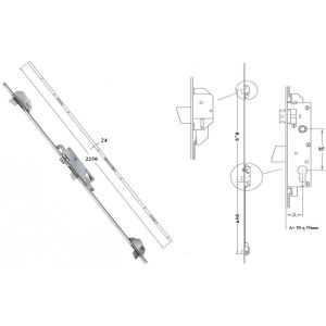 domus 3 point lock 9443 dimensions