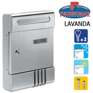 technomax letterbox lavanda