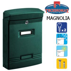 technomax letterbox magnolia green