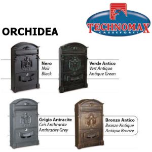 technomax letterbox orchidea color range